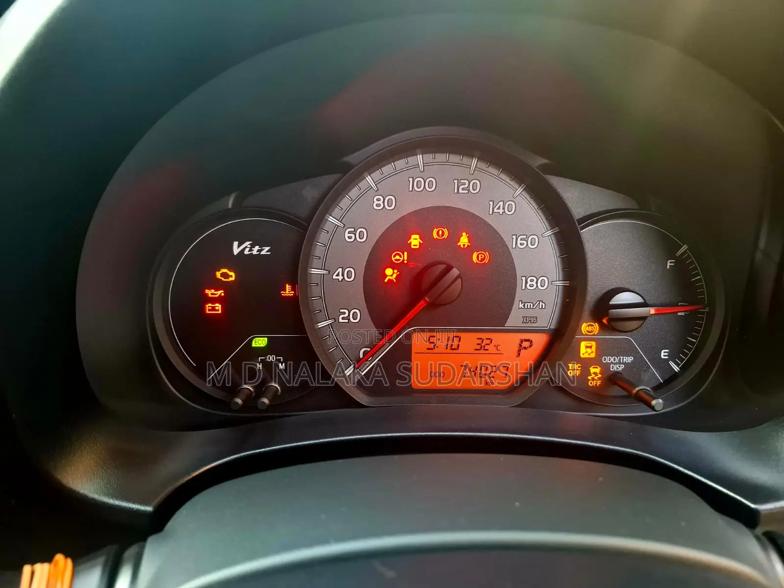 Toyota Vitz 2015 White