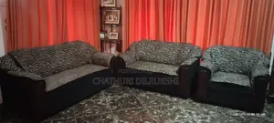 Elegant Zebra Print Imported Sofa Set