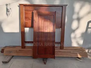 Bed Single Teak With Double Layer Mattress