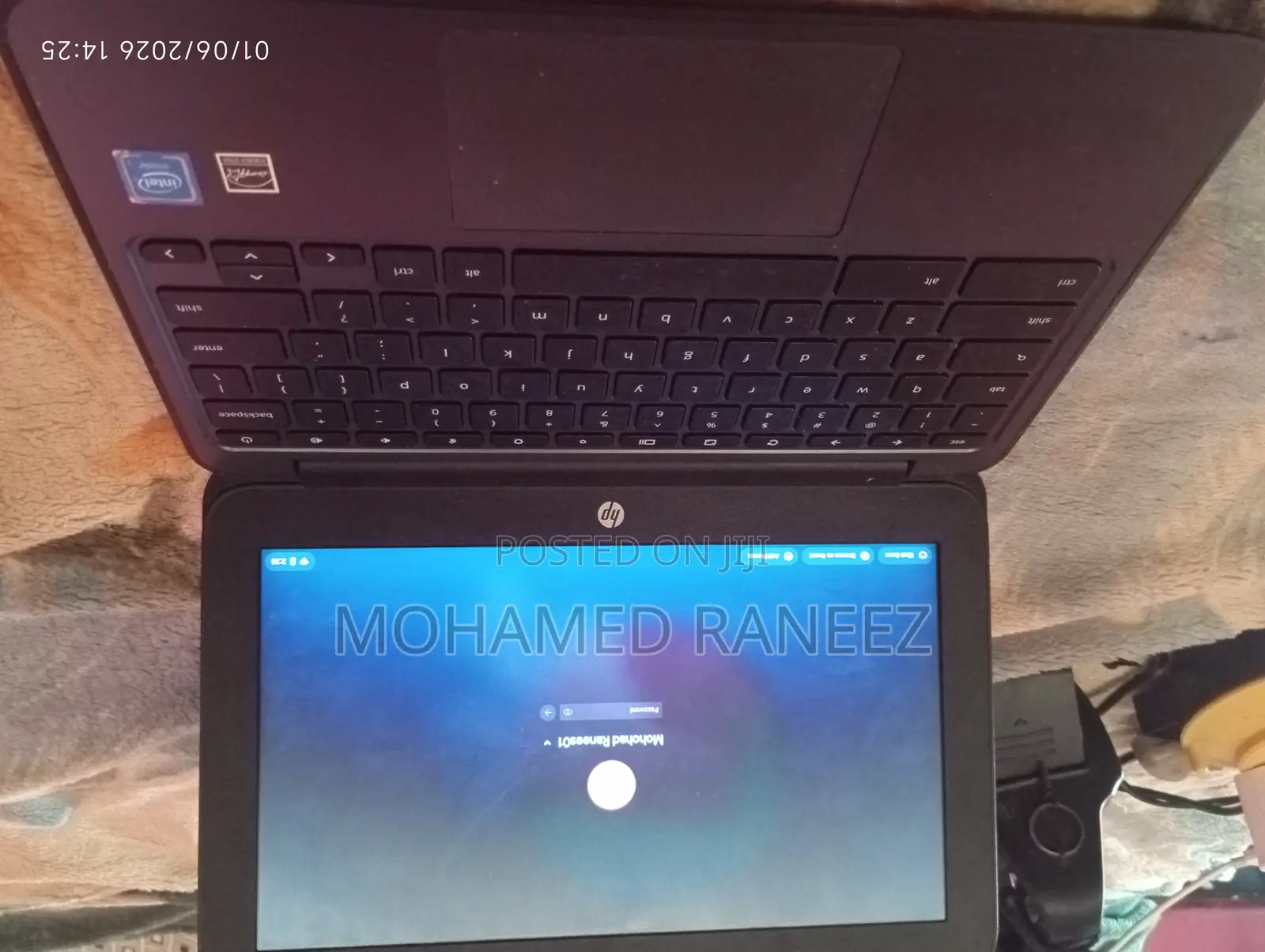 Laptop HP Chromebook 1GB Intel SSD 16 GB