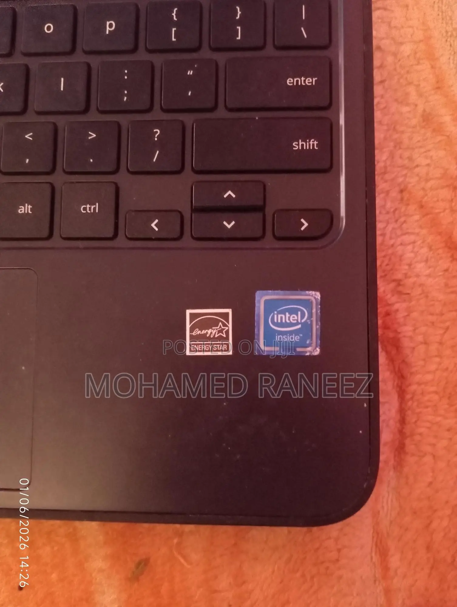 Laptop HP Chromebook 1GB Intel SSD 16 GB