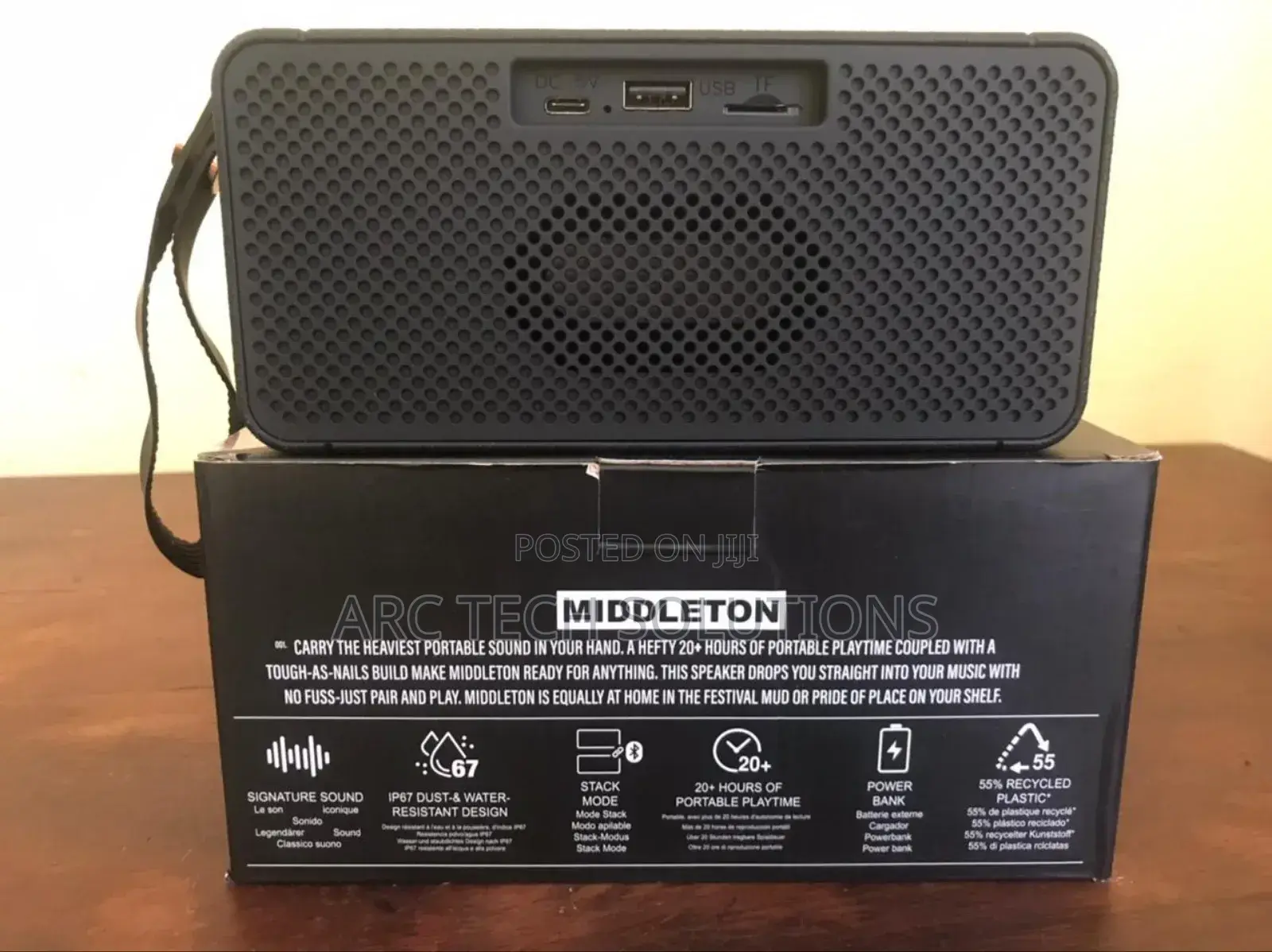 Marshall Middleton Portable Speaker