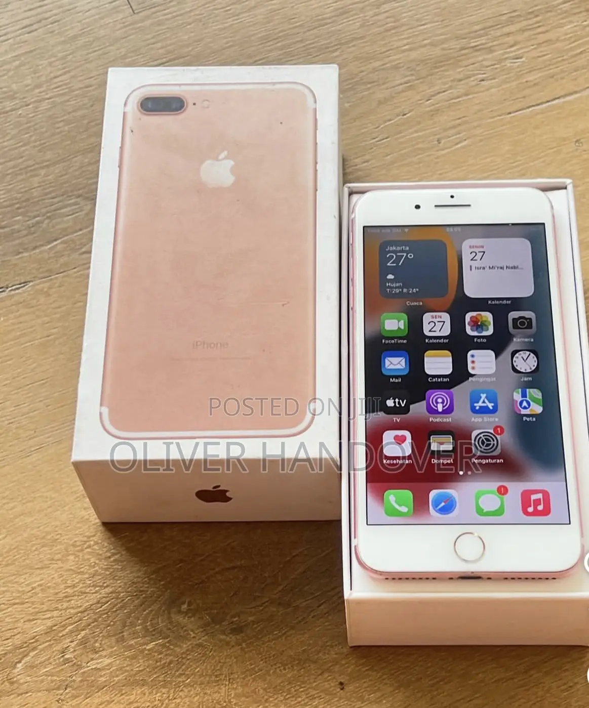 New Apple iPhone 7 Plus 128 GB Gold