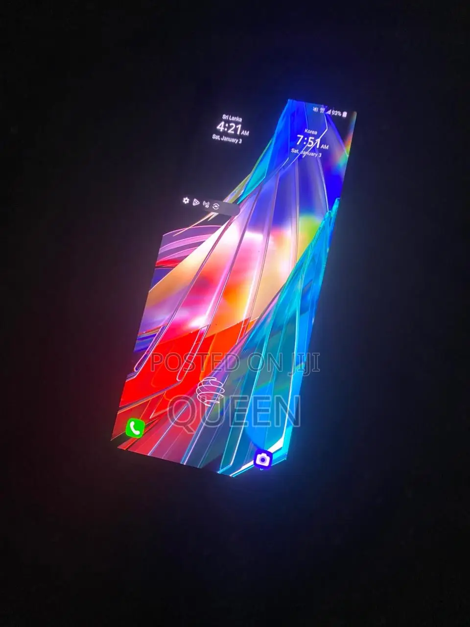 New LG Wing 5G 128 GB Black