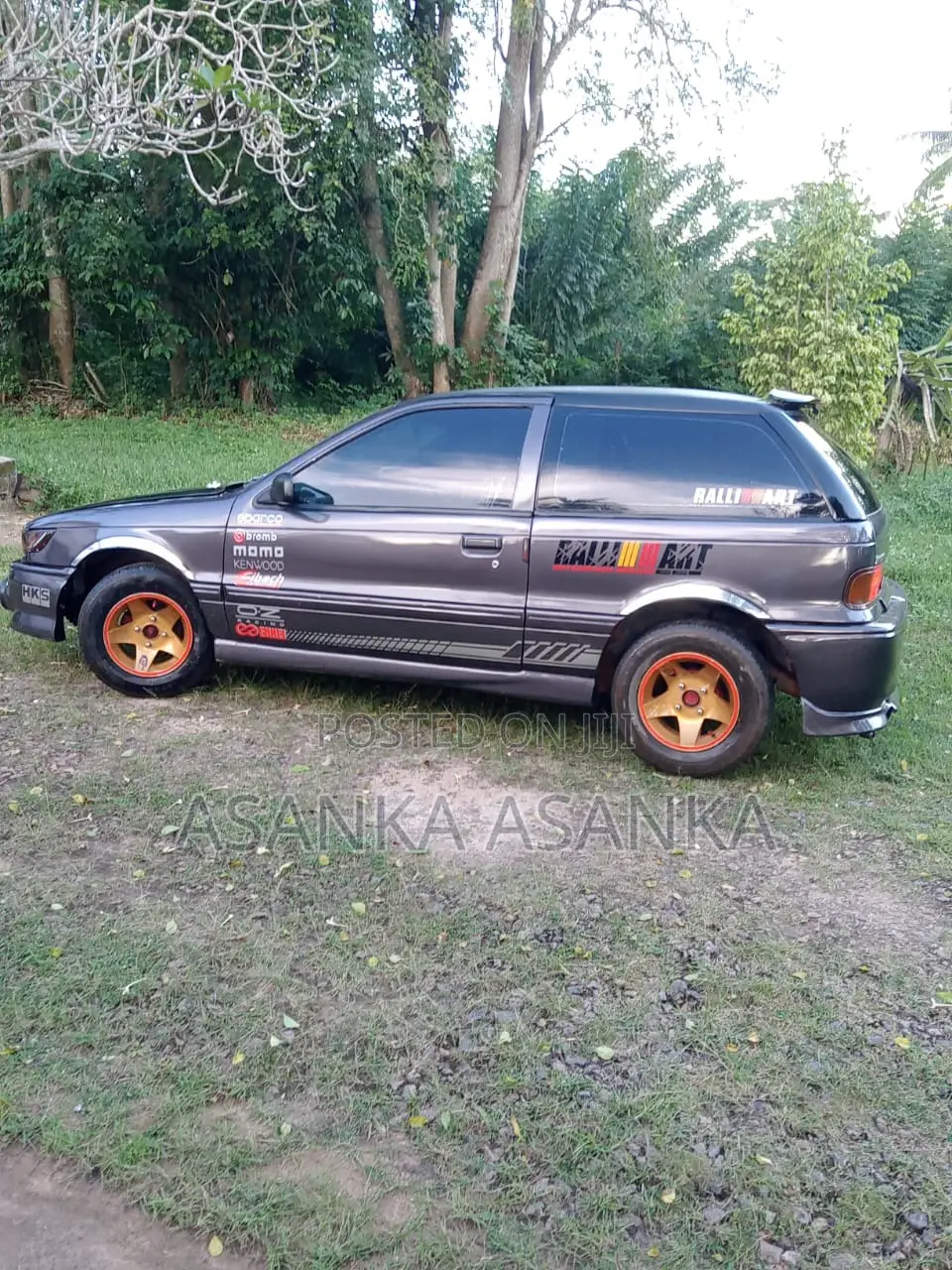 Mitsubishi Mirage 1989 Gray