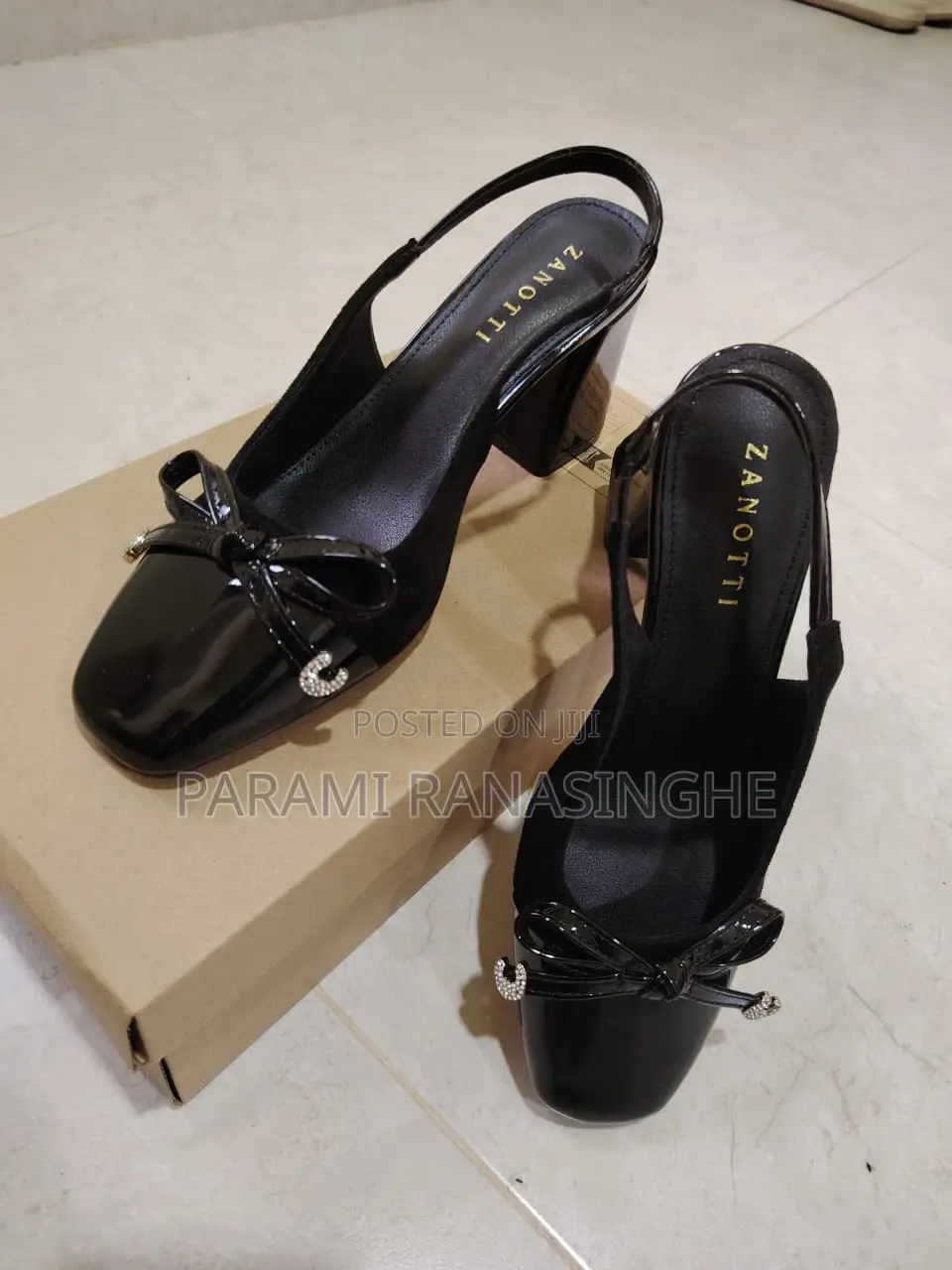 Luxe Bow Slingback Heels