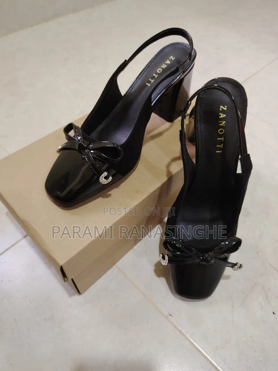 Luxe Bow Slingback Heels