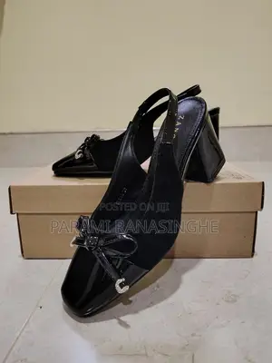 Luxe Bow Slingback Heels