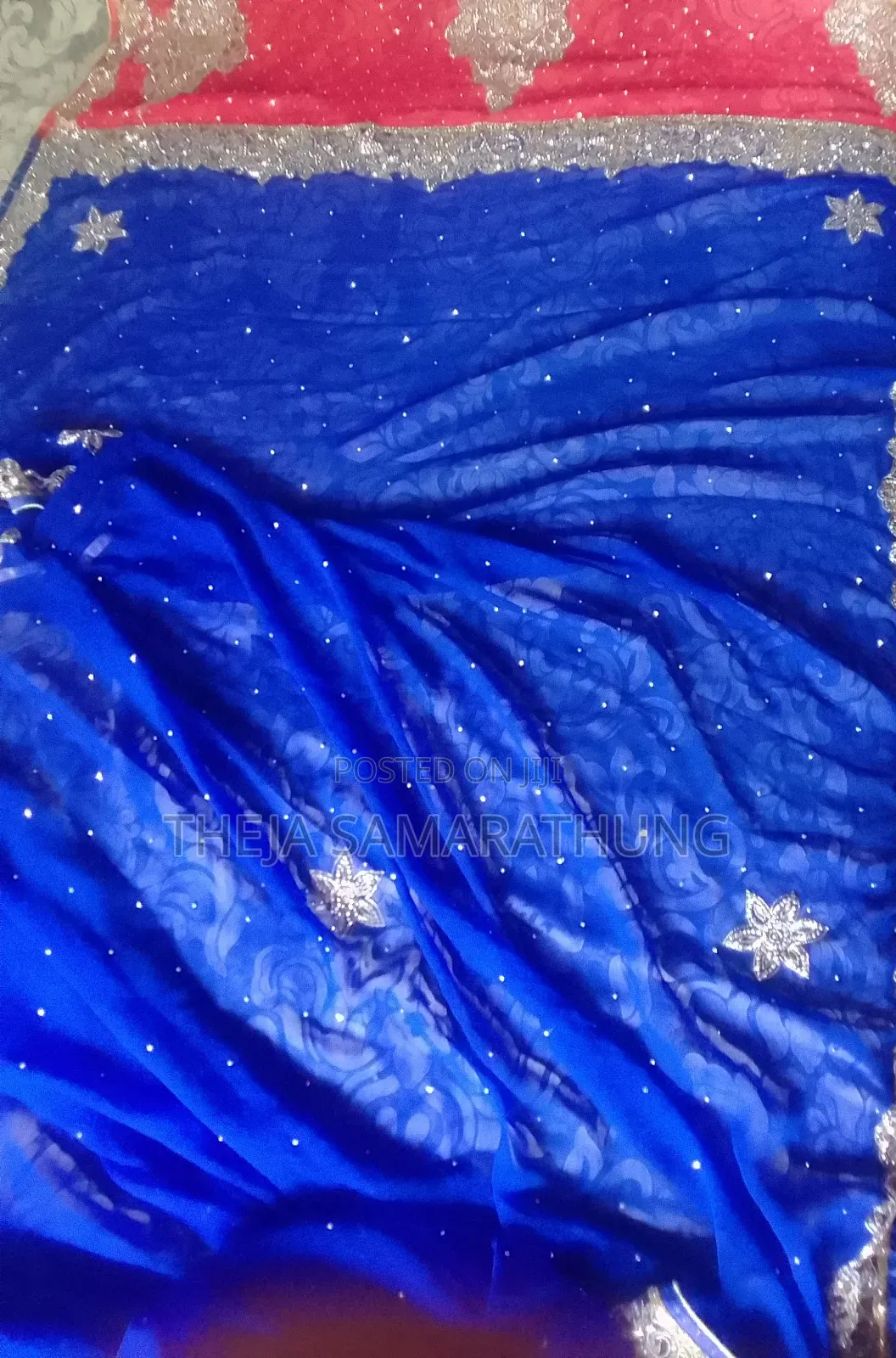 Blue Saree
