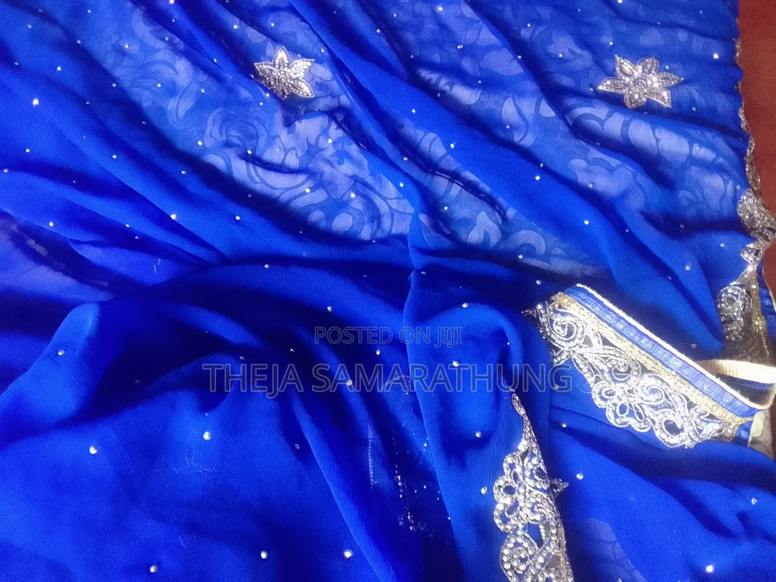 Blue Saree