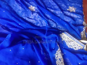 Blue Saree