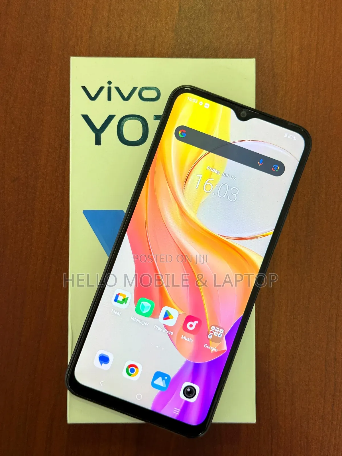 Vivo Y03 64 GB Blue
