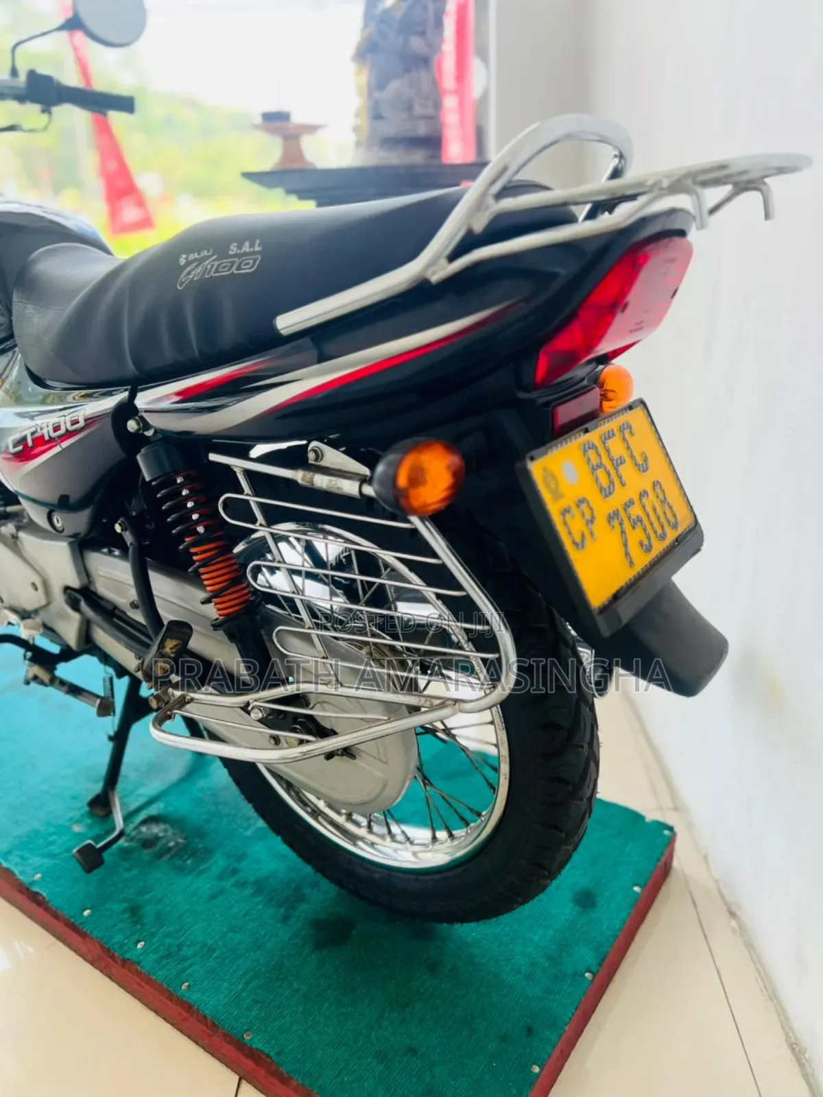 Bajaj CT 100 2017 Black
