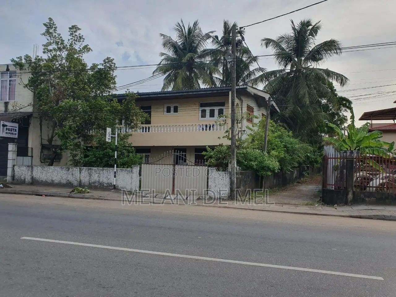 10.74 Perch Land With 2 Story House Facing Old Galle Road in Panadura