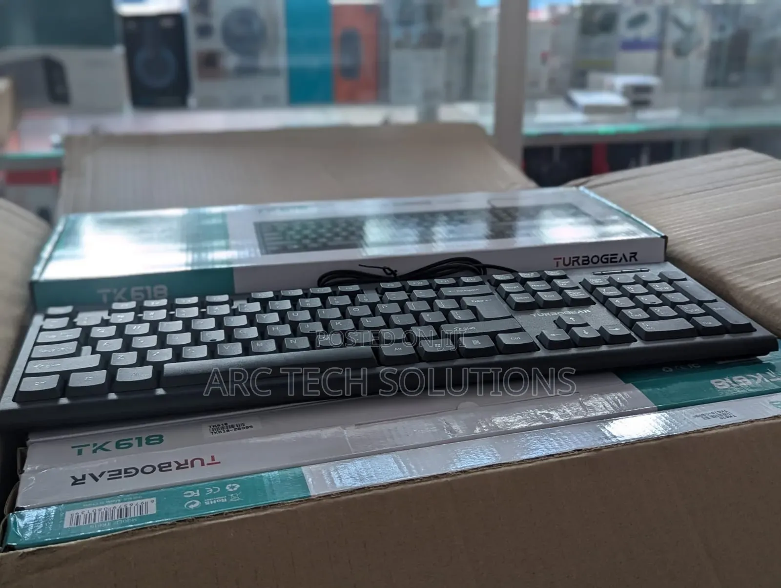 Turbogear Tk618 Business Office Usb Keyboard (6 Months Warranty)