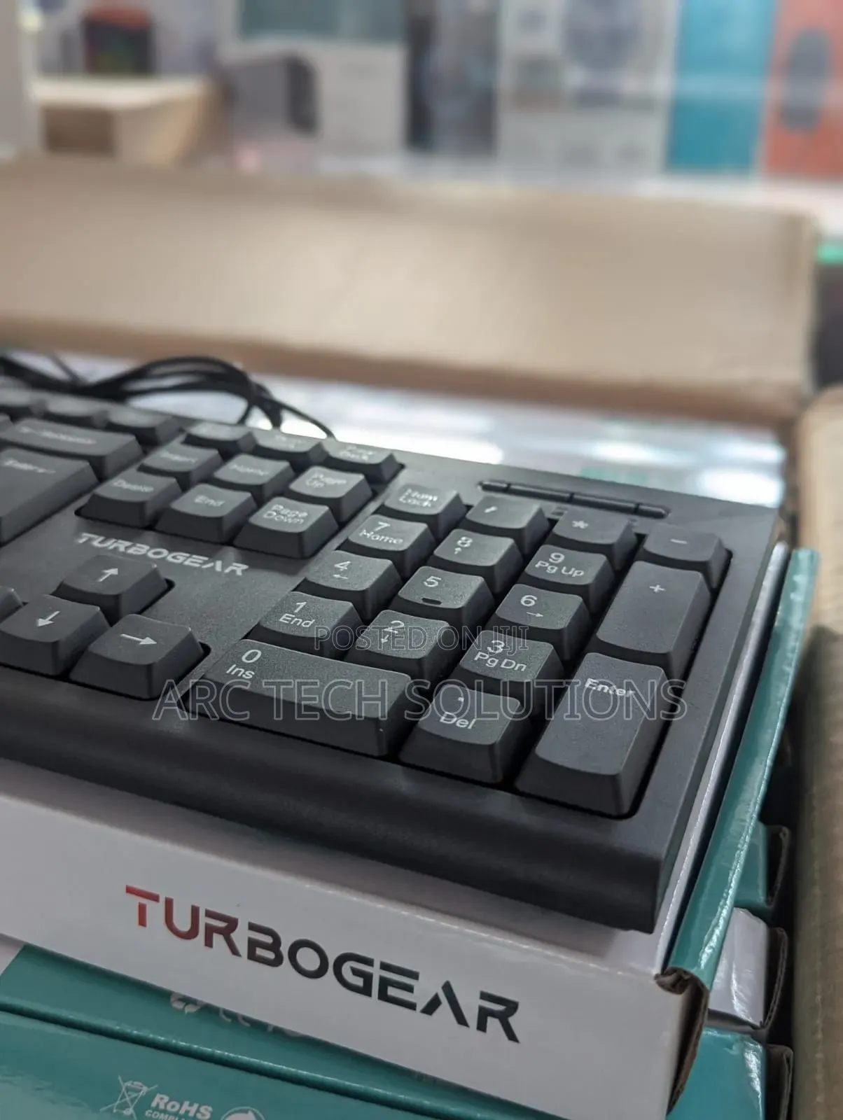 Turbogear Tk618 Business Office Usb Keyboard (6 Months Warranty)