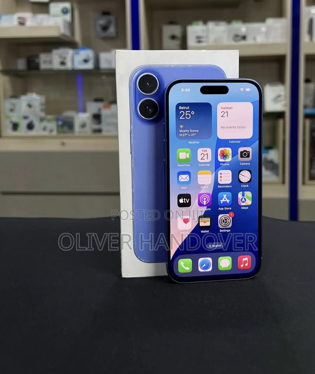 New Apple iPhone 16 512 GB Blue