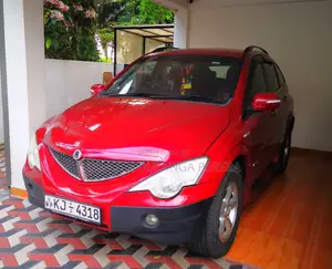 SsangYong Actyon 2.0 D 4x4 Automatic 2010 Red