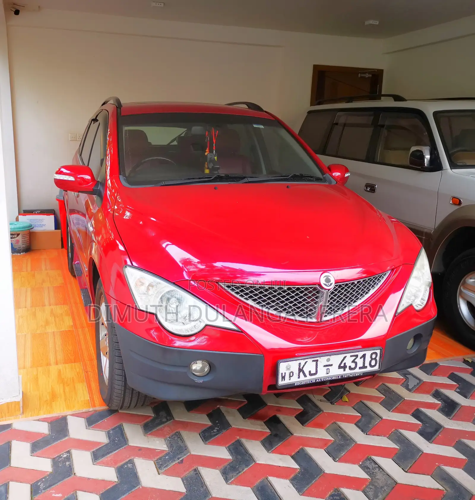 SsangYong Actyon 2.0 D 4x4 Automatic 2010 Red