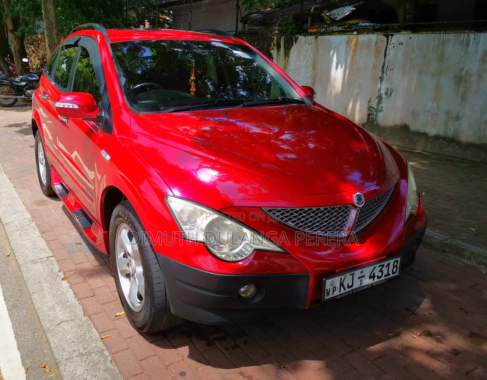 SsangYong Actyon 2.0 D 4x4 Automatic 2010 Red