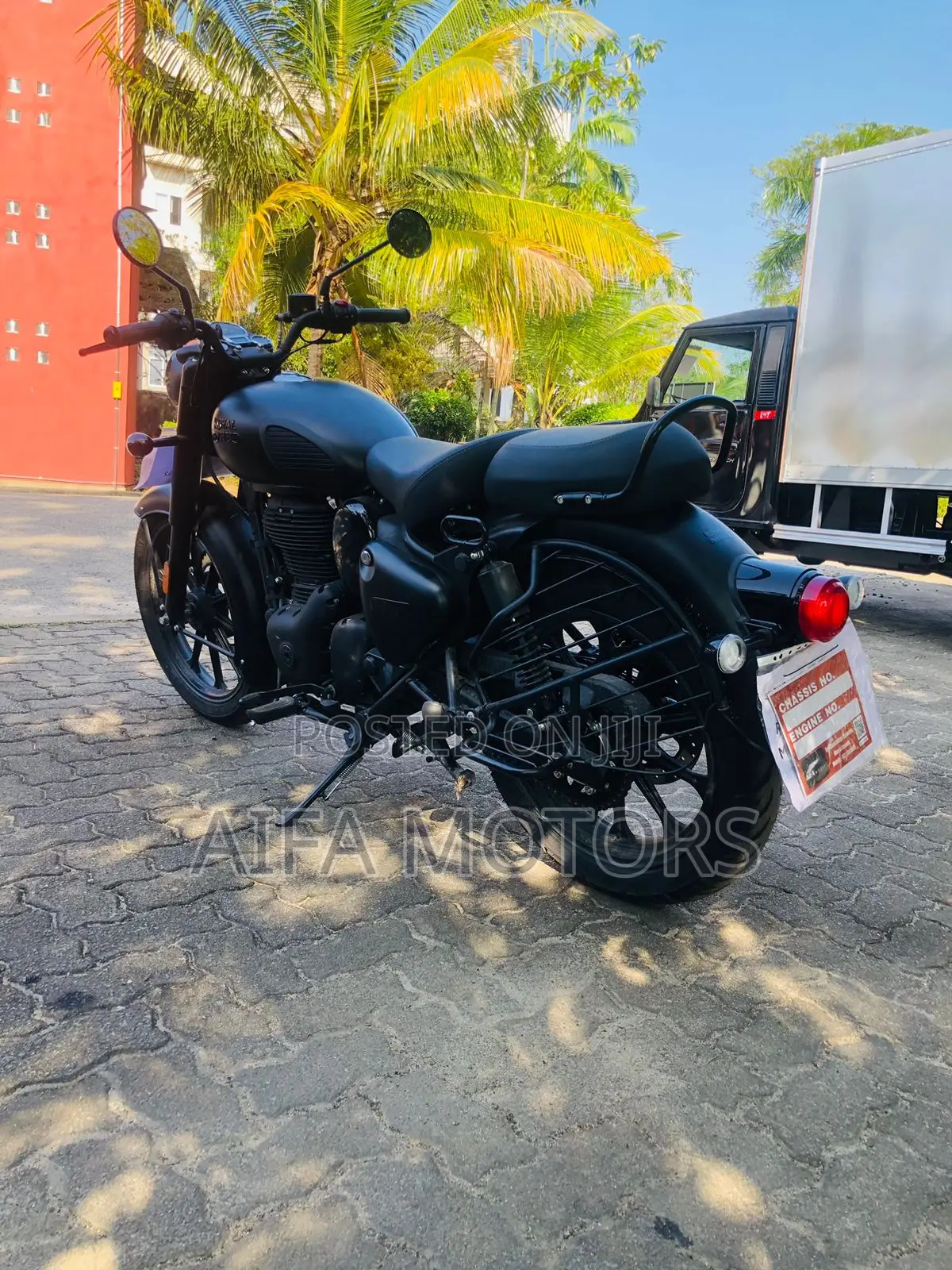 New Royal Motorcycle 2025 Black