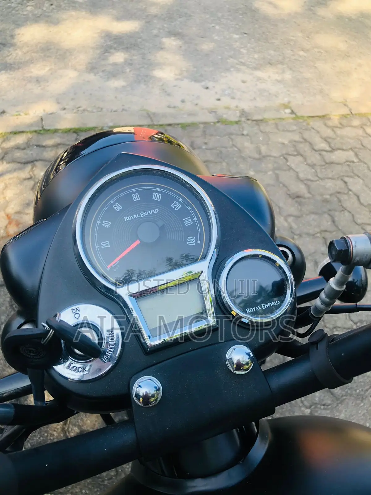 New Royal Motorcycle 2025 Black