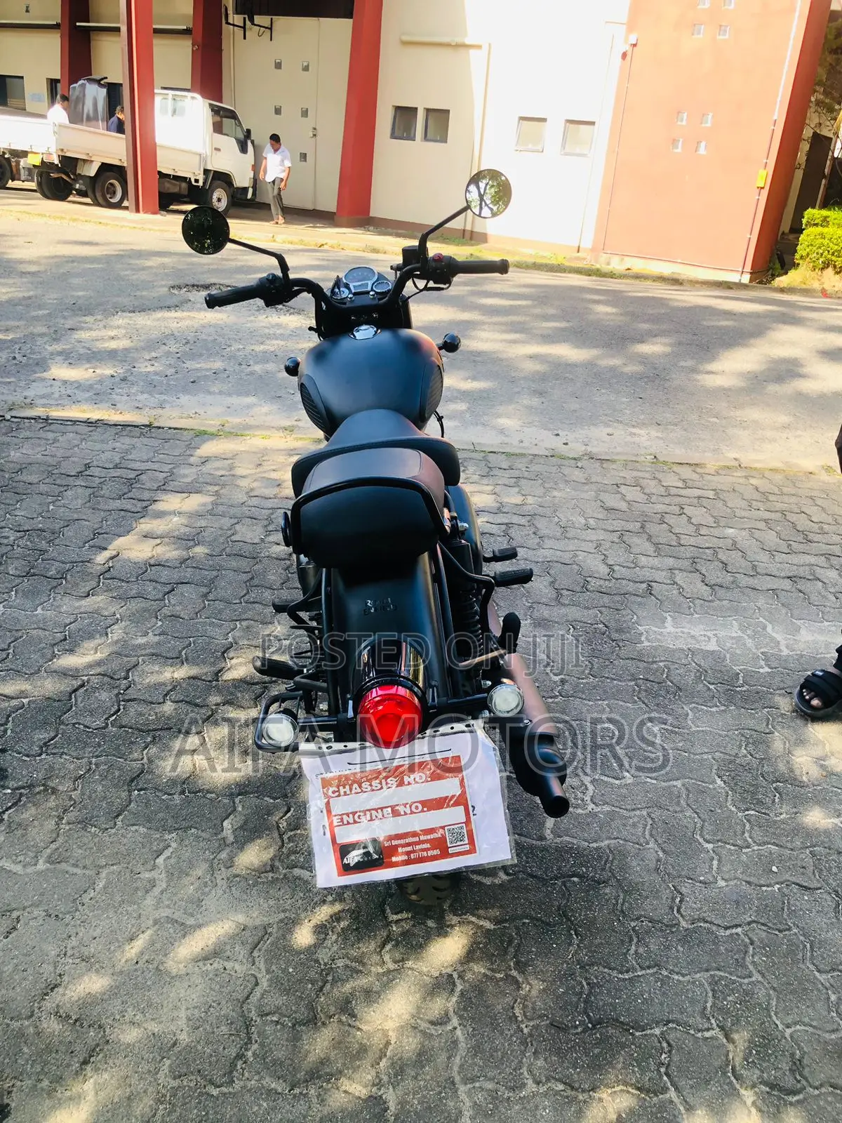 New Royal Motorcycle 2025 Black