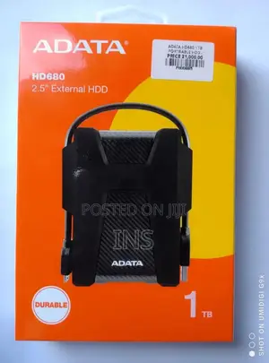 Adata Portable Hard Disk (Hd680) Brand New