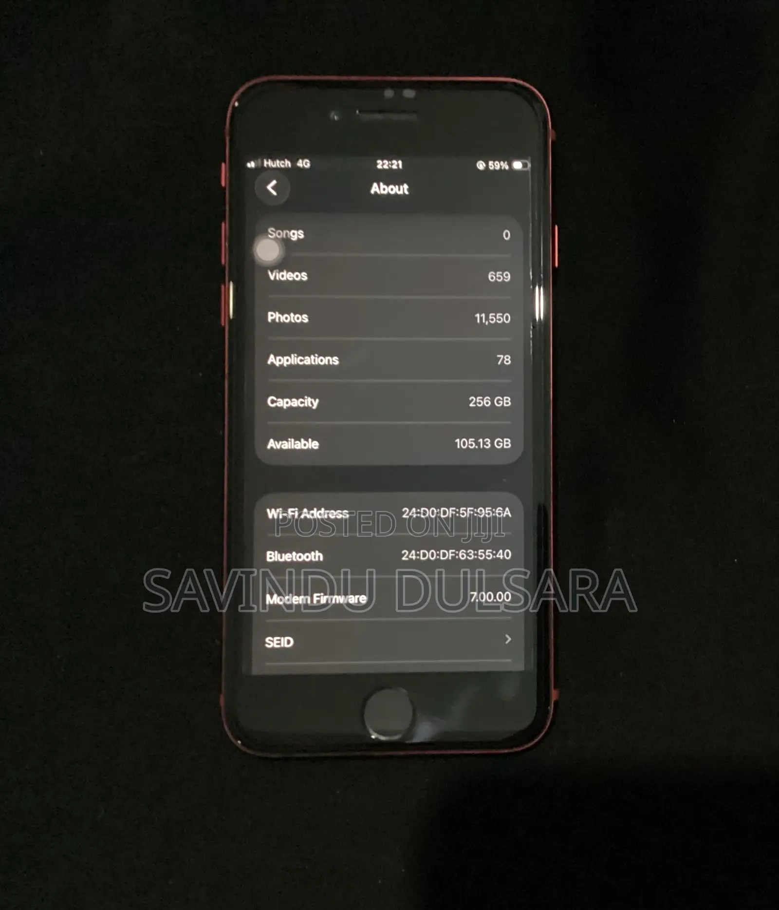 Apple iPhone SE (2020) 256 GB Red