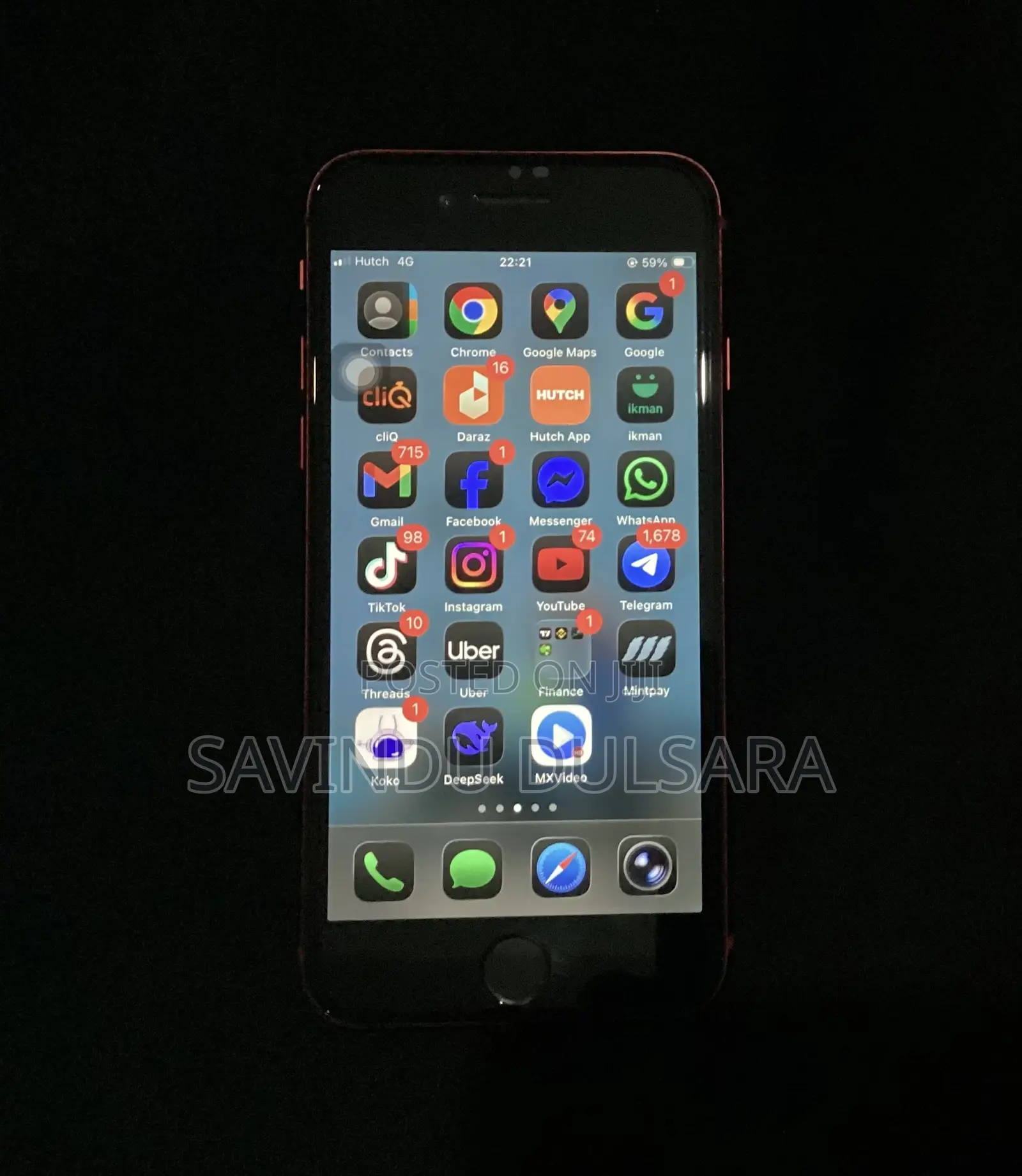 Apple iPhone SE (2020) 256 GB Red