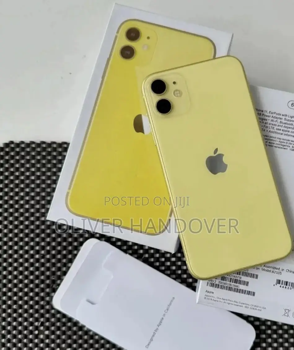 New Apple iPhone 11 256 GB Yellow