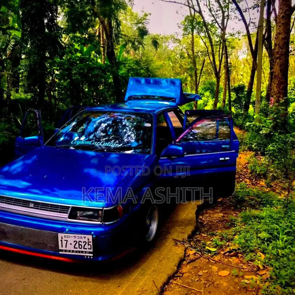 Toyota Starlet 1987 Blue