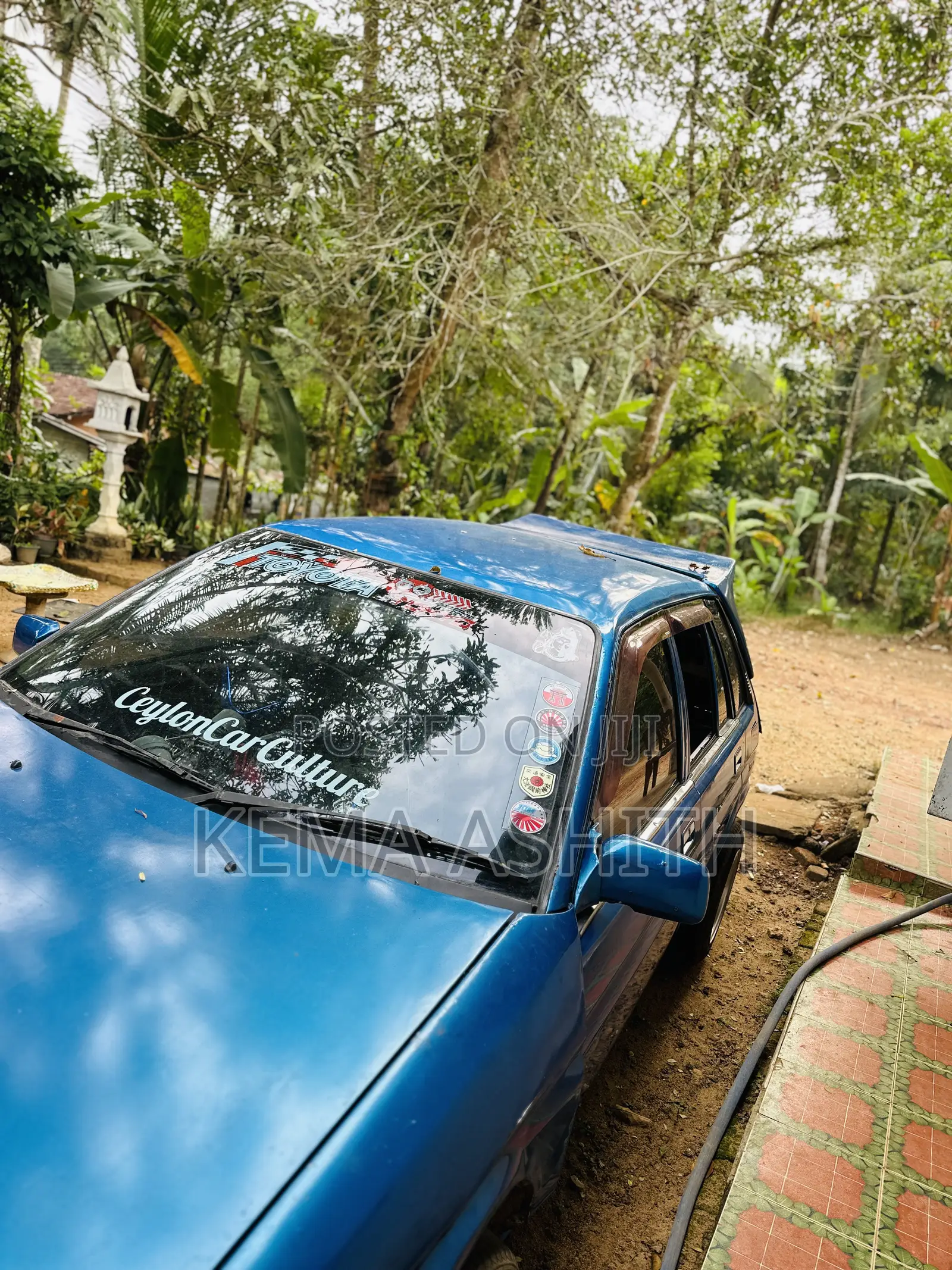Toyota Starlet 1987 Blue