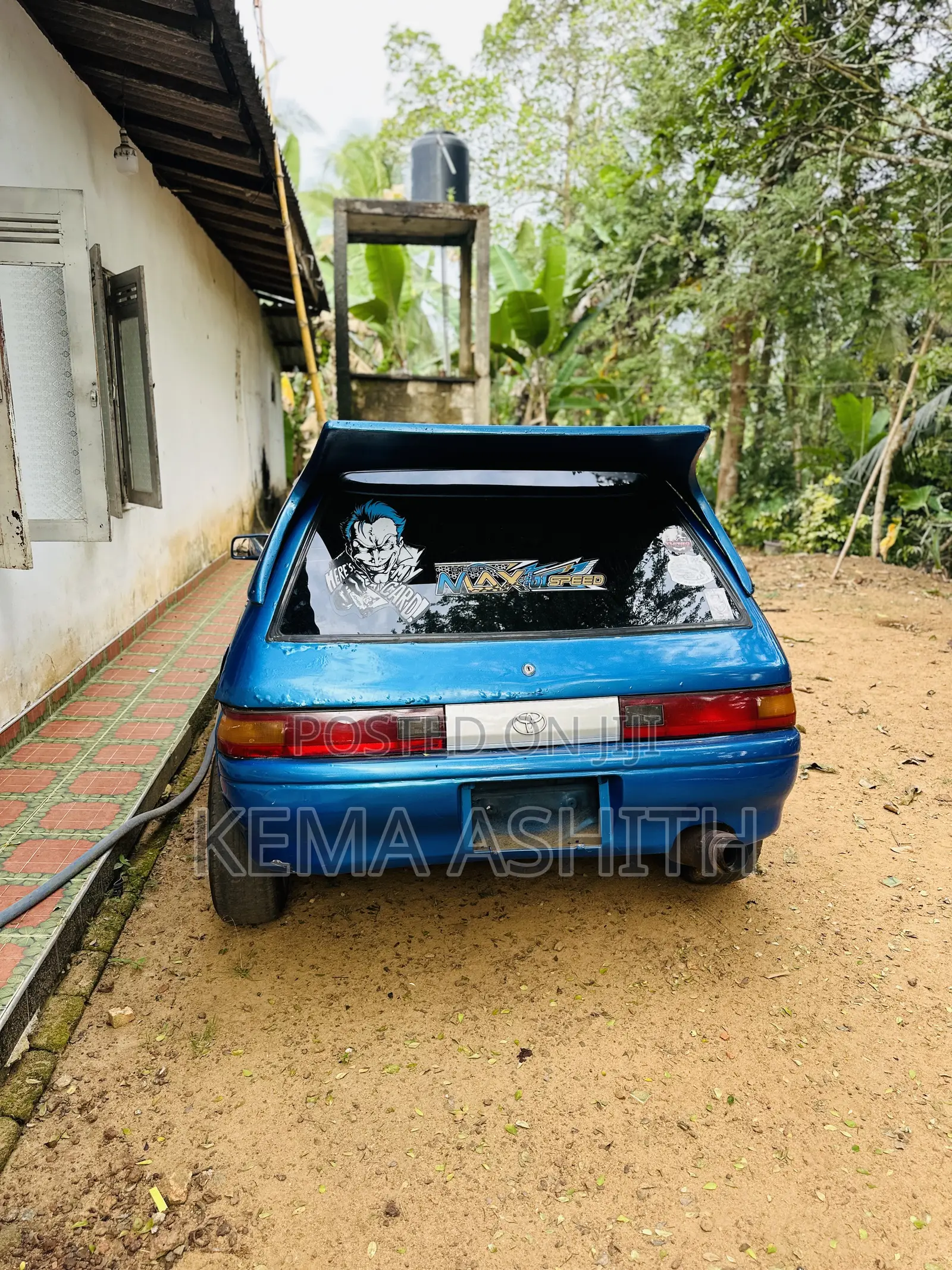 Toyota Starlet 1987 Blue