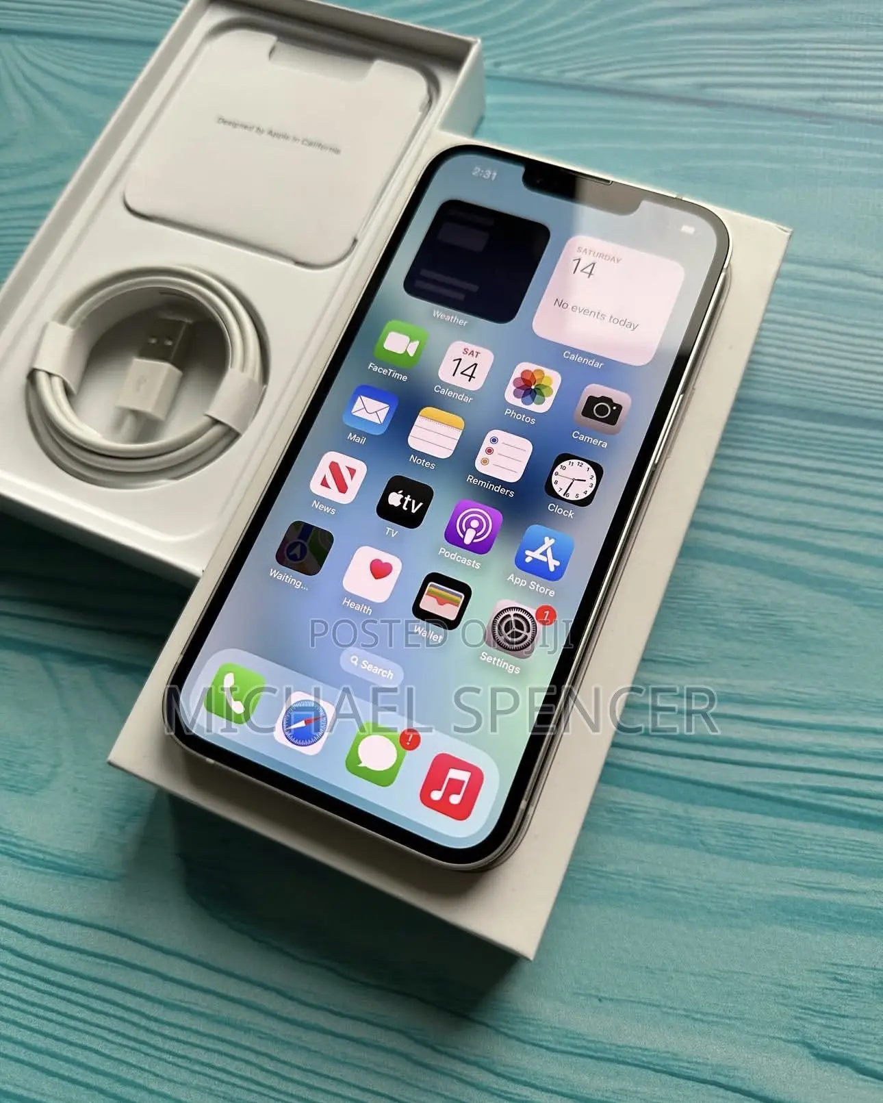 New Apple iPhone 13 256 GB White