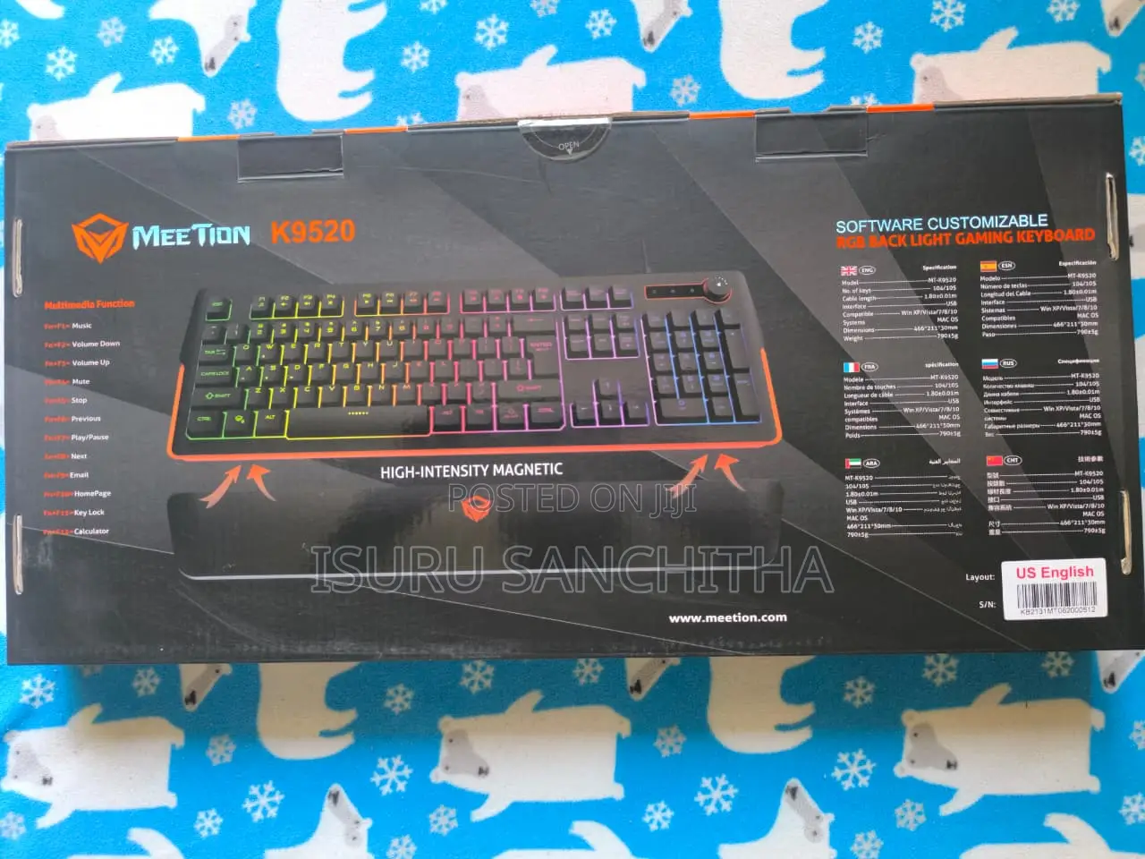 Meetion Backlit Keyboard – For Sale