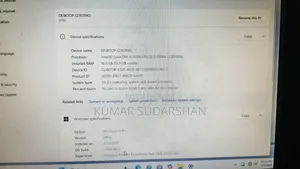 Desktop Computer 16GB Intel Core I5 HDD+SSD 640GB