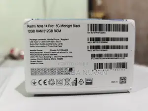 Xiaomi Redmi Note 14 Pro+ 5G 512 GB Black