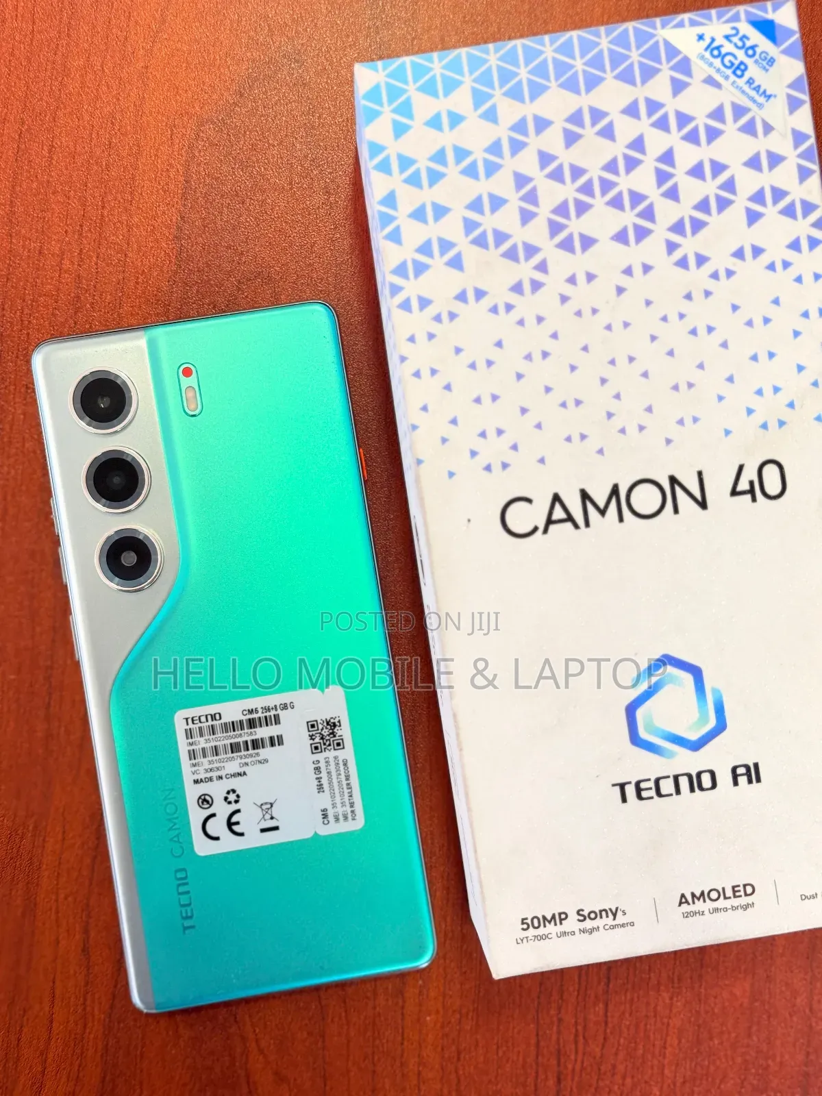 Tecno Camon 40 256 GB Green