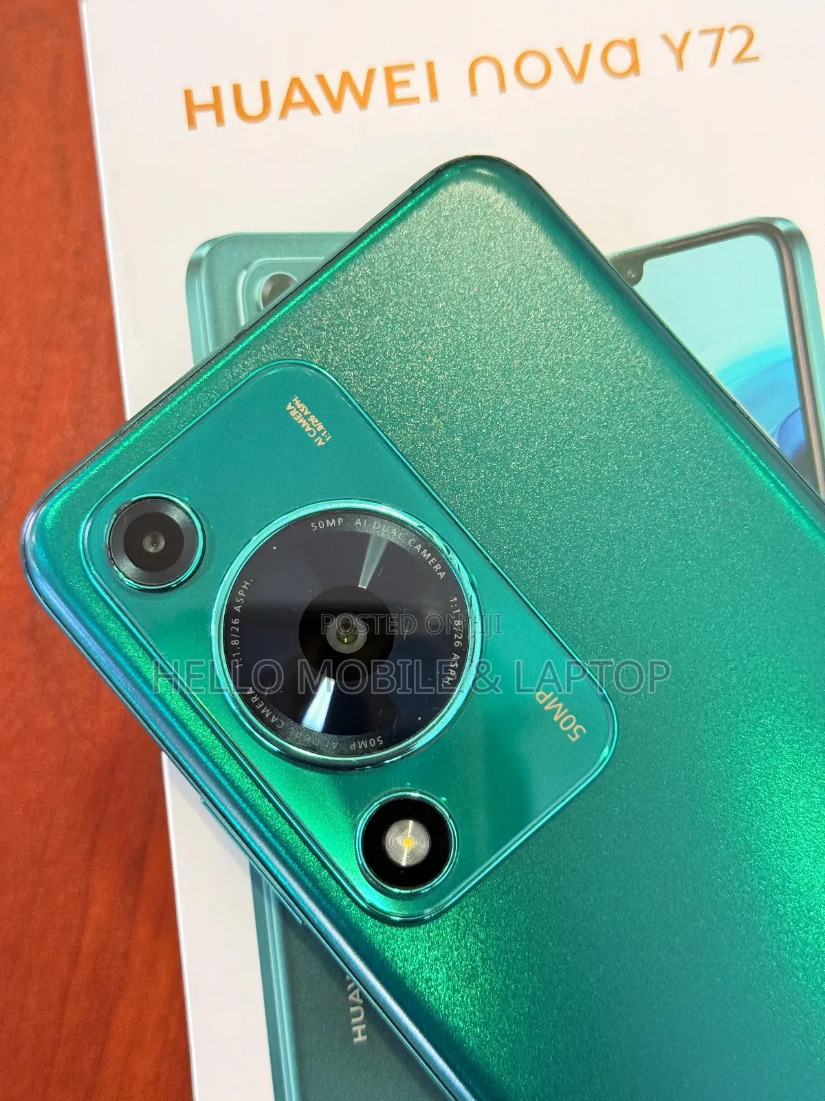 Huawei nova Y72 128 GB Green