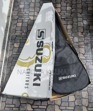 Suzuki Acoustic Cutaway Guitar With Cover