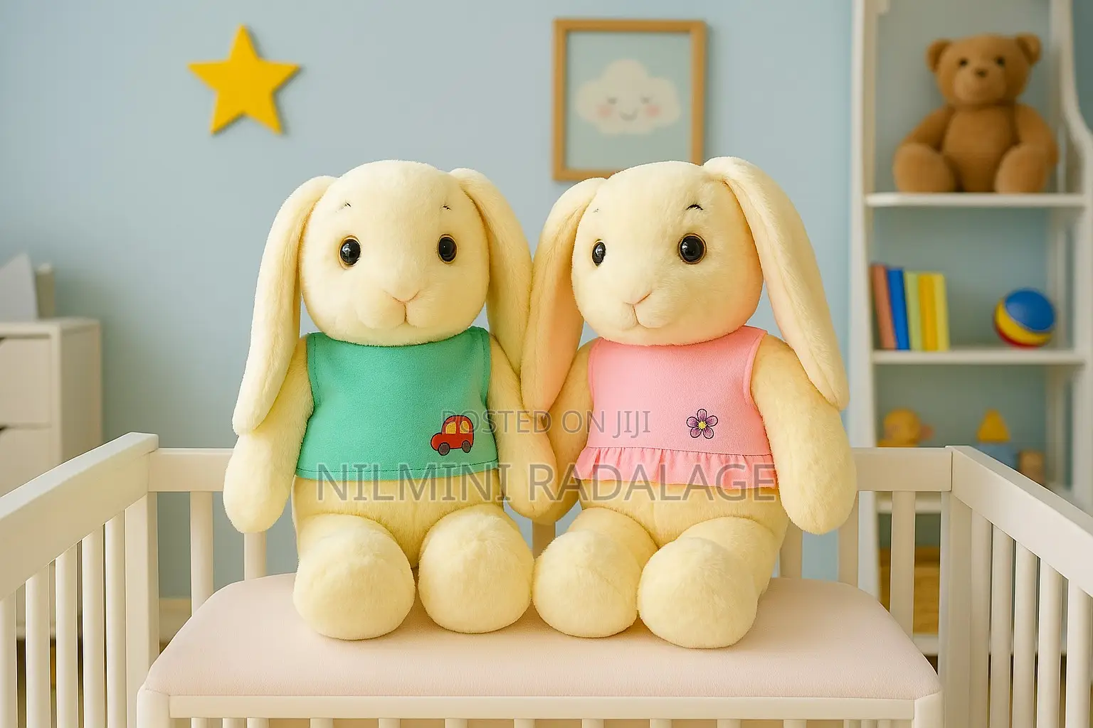 Handmade Soft Toy Cuddle Bunny