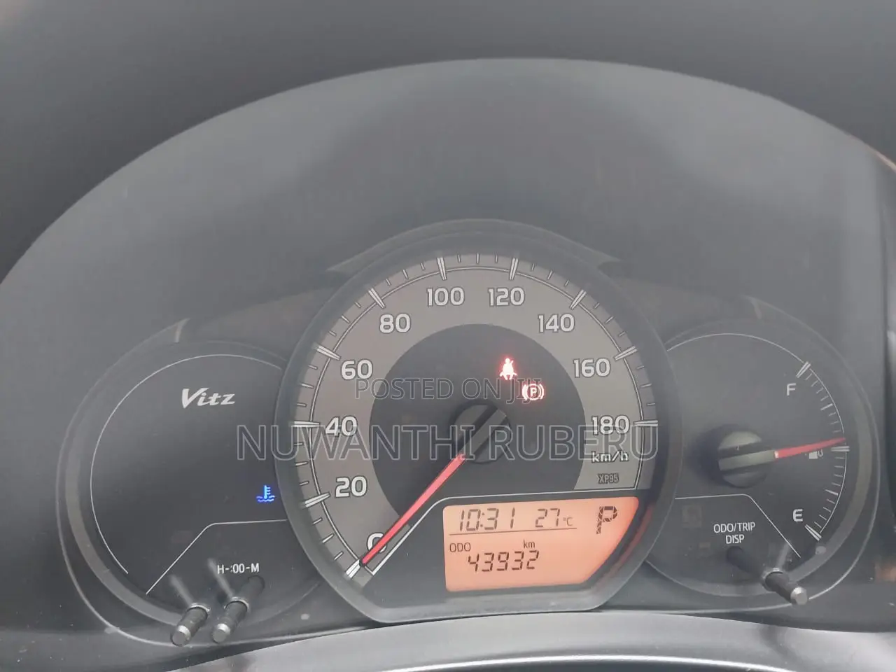 Toyota Vitz 2018 Blue