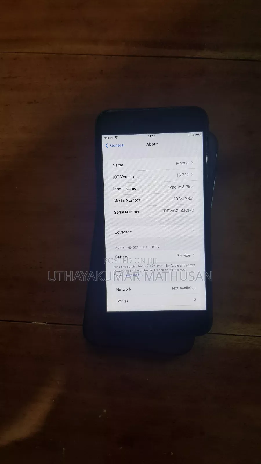 Apple iPhone 8 Plus 64 GB Black