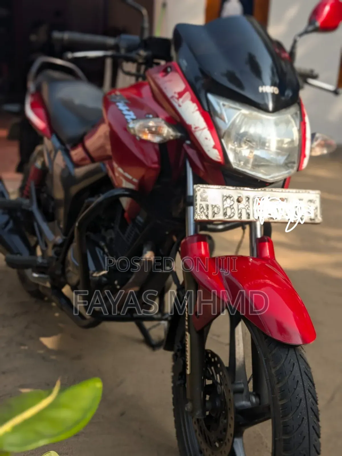 Hero Hunk 150 2018 Red