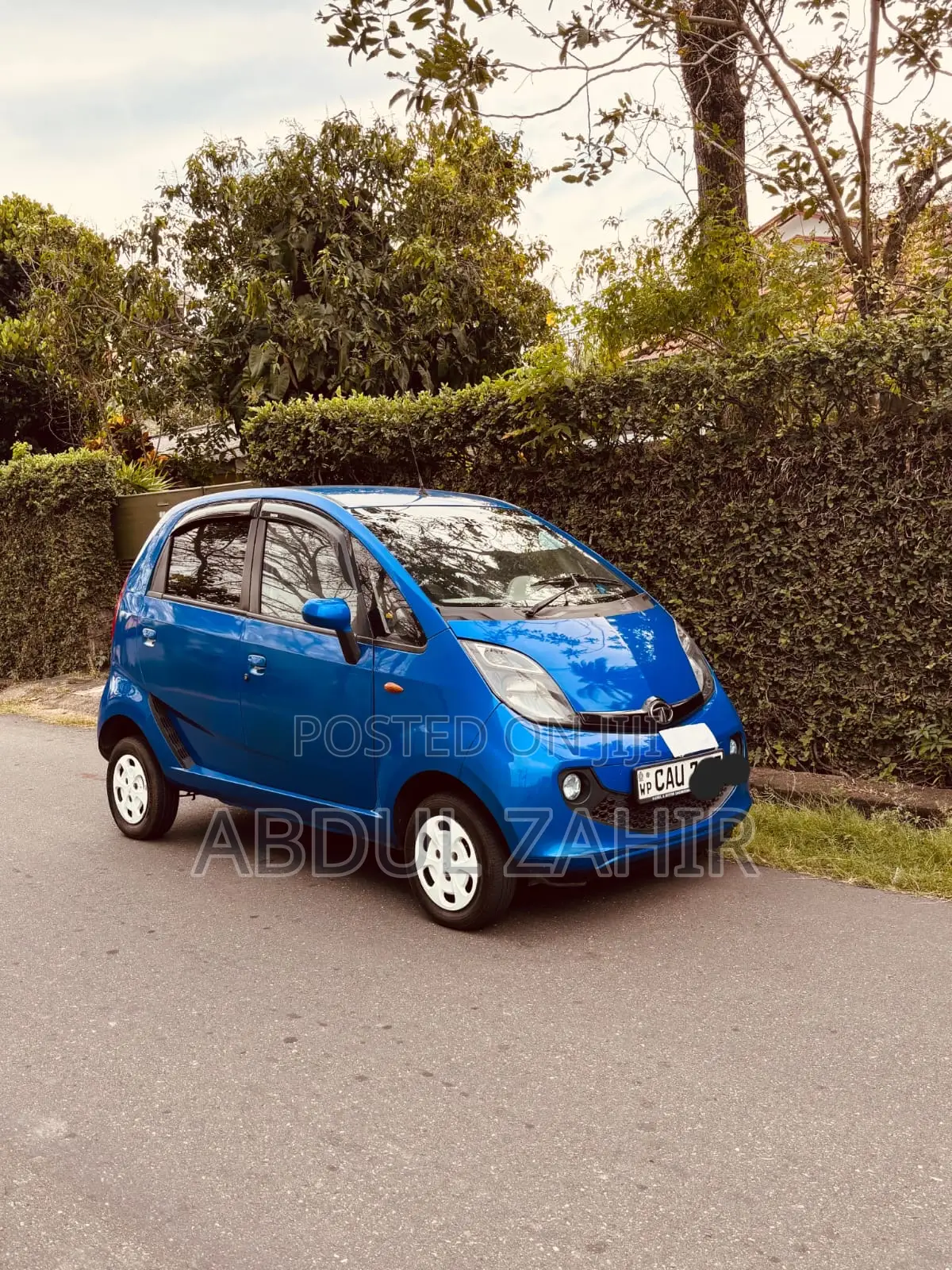 Tata Nano 2015 Blue