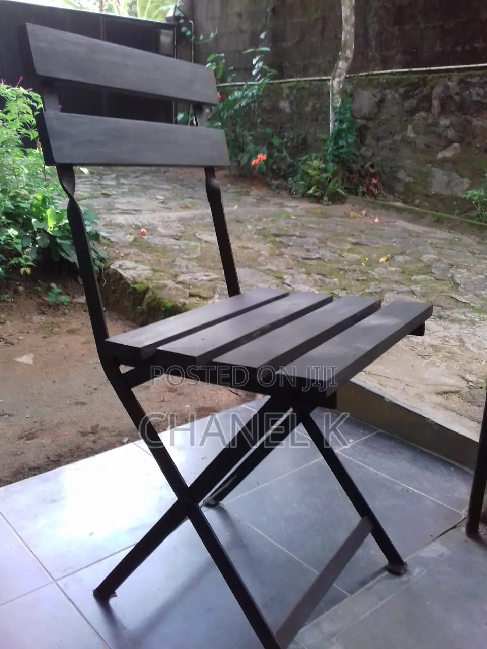 Iron and Wood Mix Chairs