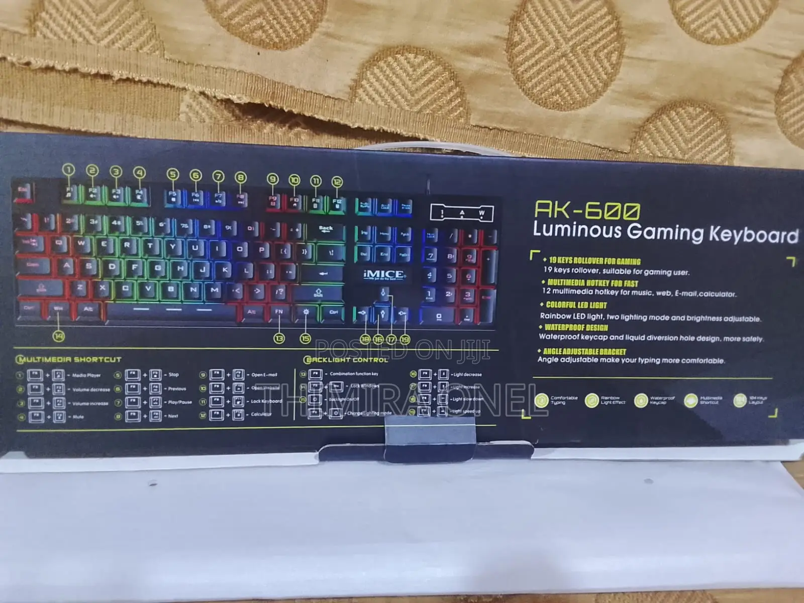 Ak600 Luminous Gaming Keyboard