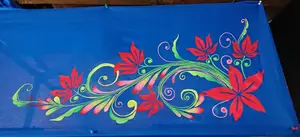 Hand Painted Kandyan Style Saree