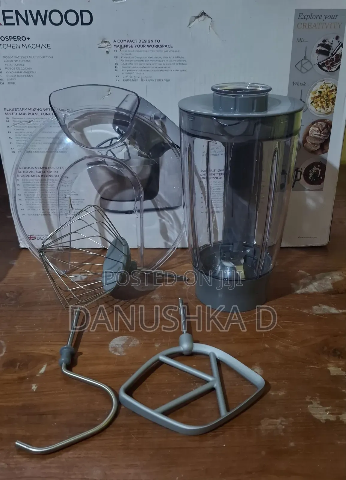 Kenwood Dough Mixer Used Only Ones